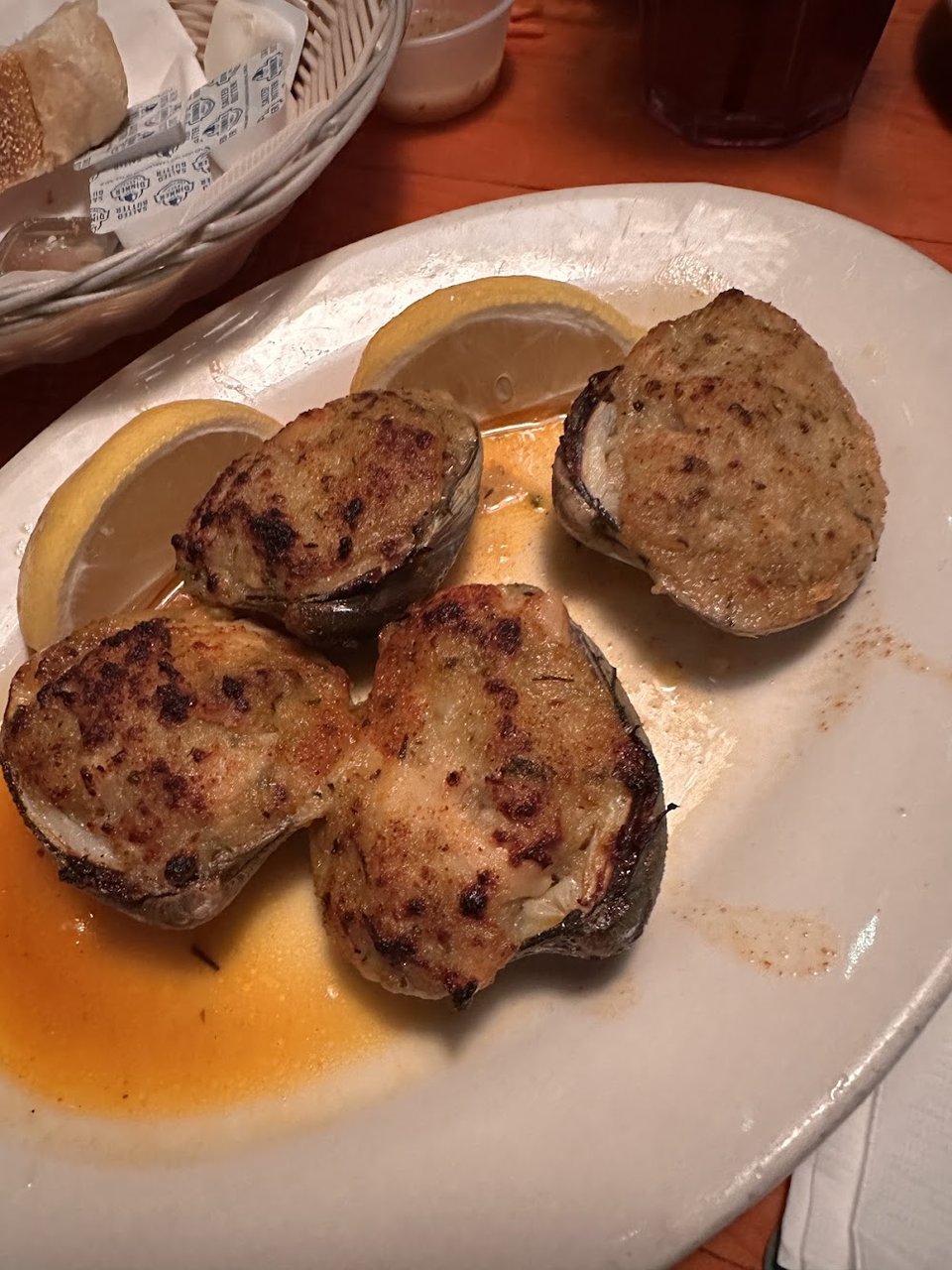 Baked Clams with Fresh Chopped Clams